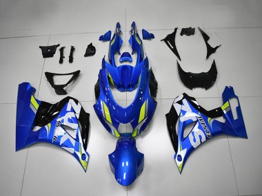Buy 2017-2024 Suzuki GSXR 1000 Motorcycle Fairing - Blue White Green Canada