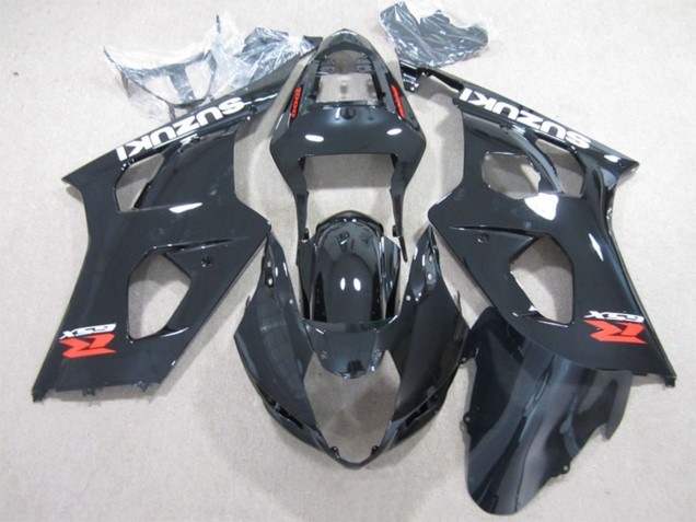 2003-2004 Suzuki GSXR 1000 Motorcycle Fairing - Glossy Black Canada