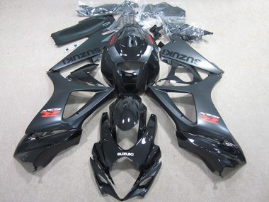 Buy 2007-2008 Suzuki GSXR 1000 Motorcycle Fairings Kits - Glossy Black Matte Black Canada