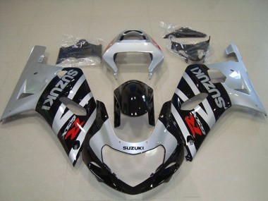Buy 2001-2003 Suzuki GSXR 750 Motorcycle Fairings - Silver Glossy Black Canada
