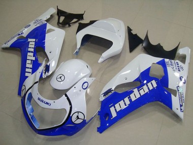 Buy 2001-2003 Suzuki GSXR 750 Motorcycle Fairings - White Blue Jordan Canada
