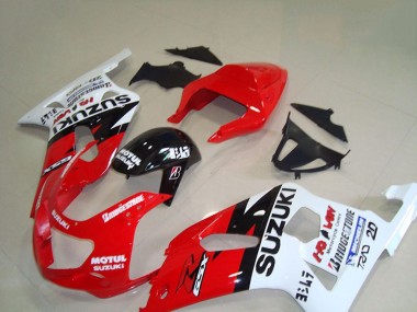 Buy 2001-2003 Suzuki GSXR 750 Motorcycle Fairings - Red White Glossy Black Motul Canada