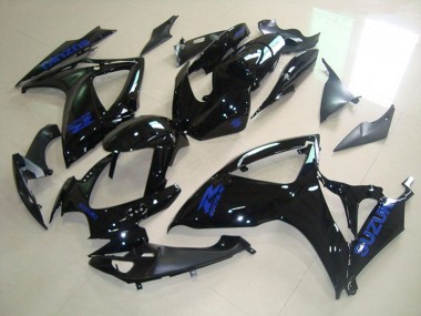 Buy 2006-2007 Suzuki GSXR 750 Motorcycle Fairings - Glossy Black Blue Decal Canada