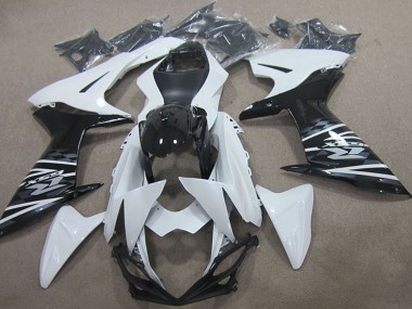 Buy 2011-2024 Suzuki GSXR 750 Motorcycle Fairing - White Black Canada