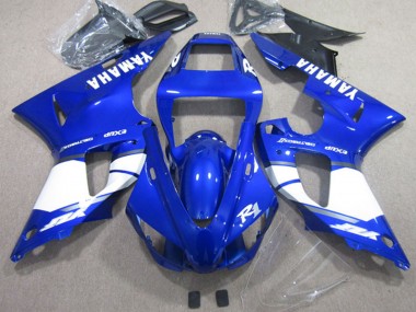 Buy 2002-2003 Yamaha YZF R1 Motorcycle Fairings - Blue White Canada
