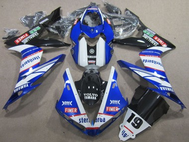 Buy 2004-2006 Yamaha YZF R1 Motorcycle Fairings - White Blue Black Red Volvo Sterilgarda 19 Canada