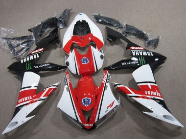 Buy 2004-2006 Yamaha YZF R1 Motorcycle Fairings - White Red Black Green Motul Monster Canada