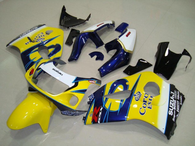 Buy 1996-2000 Yellow Corona Suzuki GSXR 600 Motorcycle Fairings Canada Buy 1996-2000 Yellow Corona Suzuki GSXR 600 Motorcycle Fairings Canada