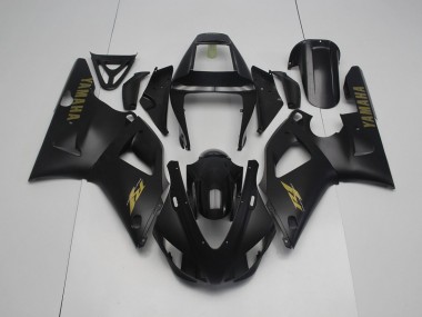 Buy 1998-1999 Matte Black Yellow Yamaha YZF R1 Motorcycle Fairing Kit Canada