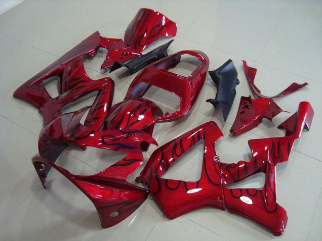 Buy 2000-2001 Red Black Flame Honda CBR900RR 929 Bike Fairing Canada Buy 2000-2001 Red Black Flame Honda CBR900RR 929 Bike Fairing Canada