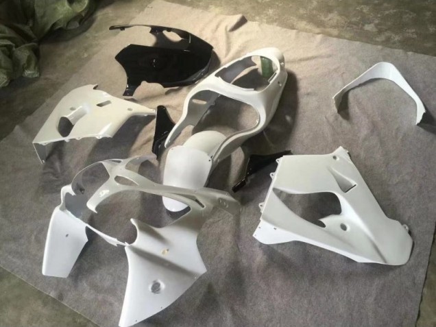 Buy 2000-2001 Pure White Glossy Black Kawasaki ZX9R Motorcycle Fairings Kits Canada Buy 2000-2001 Pure White Glossy Black Kawasaki ZX9R Motorcycle Fairings Kits Canada