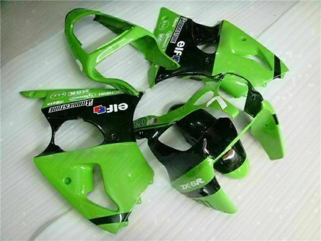Buy 2000-2002 Green Black Kawasaki ZX6R Bike Fairings Canada Buy 2000-2002 Green Black Kawasaki ZX6R Bike Fairings Canada