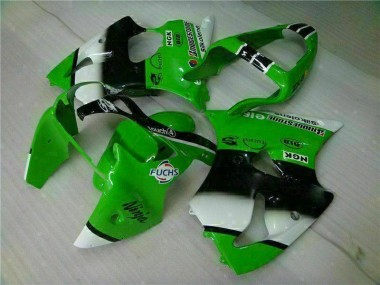 Buy 2000-2002 Green Black Kawasaki ZX6R Motorbike Fairing Canada