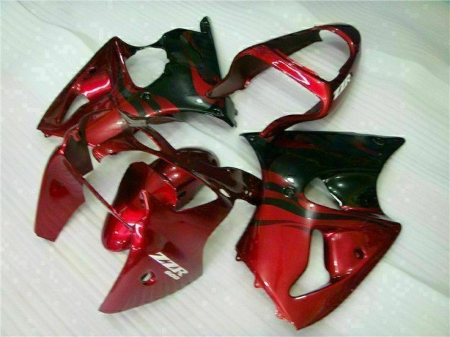 Buy 2000-2002 Red Black Kawasaki ZX6R Bike Fairing Kit Canada