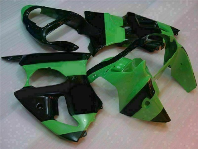 Buy 2000-2002 Green Black Kawasaki ZX6R Motorcycle Fairings Canada Buy 2000-2002 Green Black Kawasaki ZX6R Motorcycle Fairings Canada