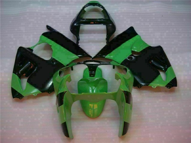 Buy 2000-2002 Green Black Kawasaki ZX6R Motorcycle Fairings Canada Buy 2000-2002 Green Black Kawasaki ZX6R Motorcycle Fairings Canada