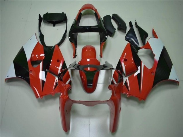 Buy 2000-2002 Red Black White Kawasaki ZX6R Bike Fairings Canada Buy 2000-2002 Red Black White Kawasaki ZX6R Bike Fairings Canada