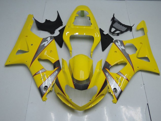 Buy 2000-2002 Yellow and Grey Suzuki GSXR 1000 Motorcycle Fairings Kits Canada