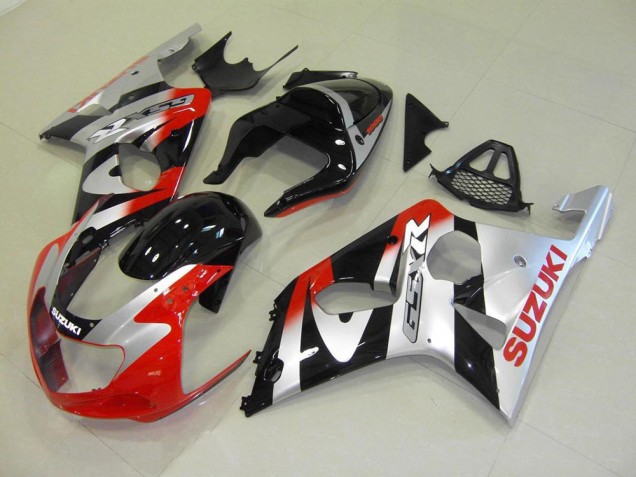 Buy 2000-2002 Red Silver Suzuki GSXR 1000 Motorcycle Fairings Canada