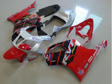Buy 2000-2006 Red Silver Honda VTR1000 Motorbike Fairing Canada