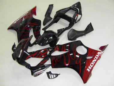 Buy 2001-2003 Red Flame Honda CBR600 F4i Motorcycle Replacement Fairings Canada