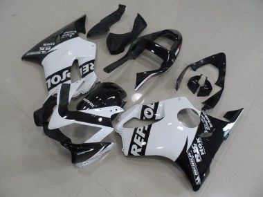 Buy 2001-2003 White Repsol Honda CBR600 F4i Motorcycle Fairings Kit Canada