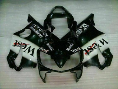 Buy 2001-2003 White Black West Honda CBR600 F4i Bike Fairings Canada