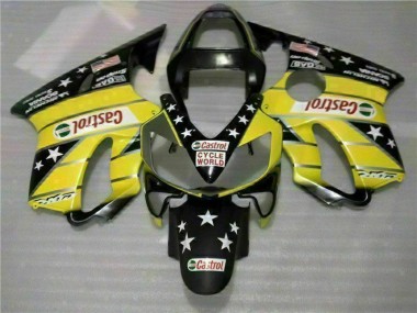Buy 2001-2003 Yellow Black Castrol Cycle World Honda CBR600 F4i Motorcycle Bodywork Canada