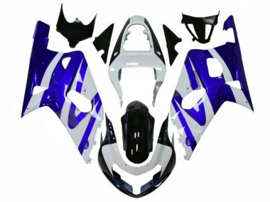 Buy 2001-2003 Blue White Suzuki GSXR 600/750 Motorcylce Fairings Canada