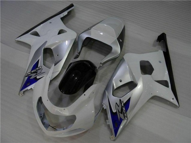 Buy 2001-2003 White Silver Suzuki GSXR 600/750 Bike Fairings Canada