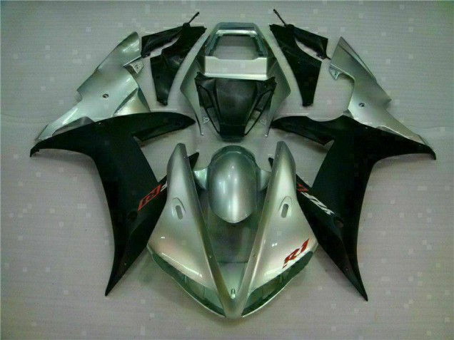 Buy 2002-2003 Silver Black Yamaha YZF R1 Motorbike Fairing Kits Canada