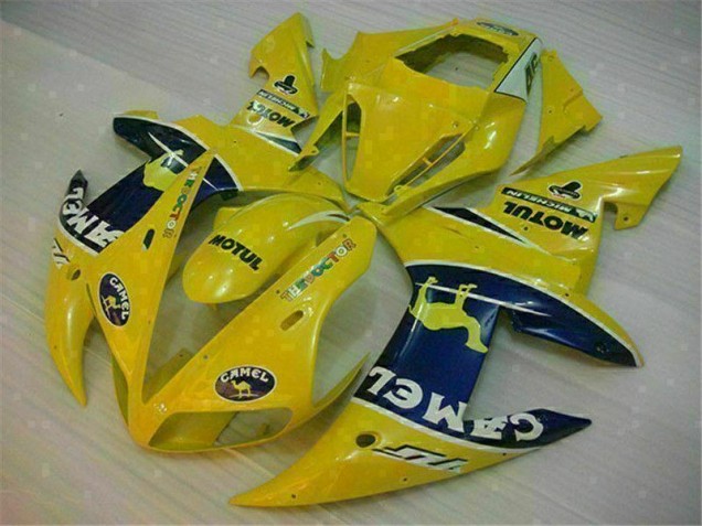 Buy 2002-2003 Yellow Yamaha YZF R1 Motorcycle Fairing Kit Canada