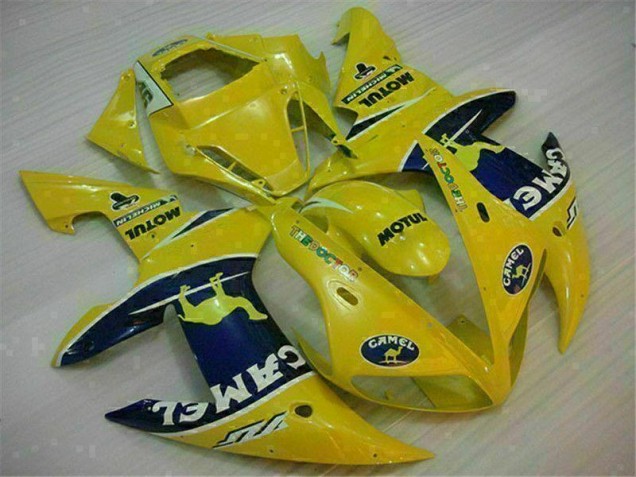 Buy 2002-2003 Yellow Yamaha YZF R1 Motorcycle Fairing Kit Canada