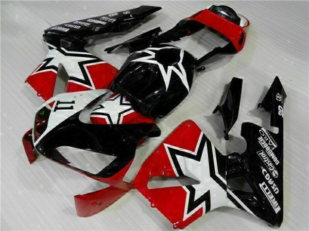 Buy 2003-2004 Black White 11 Honda CBR600RR Moto Fairings Canada