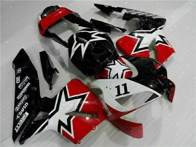 Buy 2003-2004 Black White 11 Honda CBR600RR Moto Fairings Canada