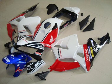 Buy 2003-2004 White Black Red Lee Honda CBR600RR Motorcycle Fairing Kit Canada