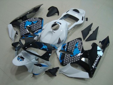 Buy 2003-2004 White Black Blue Honda CBR600RR Moto Fairings Canada