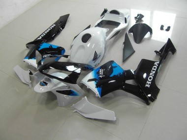Buy 2003-2004 White Black Blue Honda CBR600RR Motorcycle Fairings Kit Canada