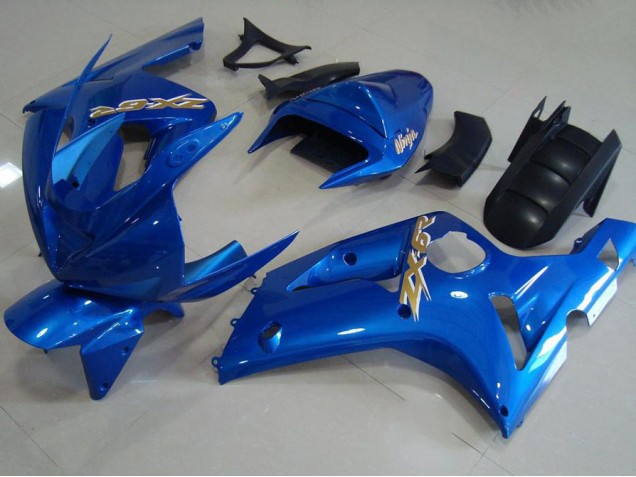 Buy 2003-2004 Light Blue Kawasaki ZX6R Motorcycle Fairing Canada Buy 2003-2004 Light Blue Kawasaki ZX6R Motorcycle Fairing Canada