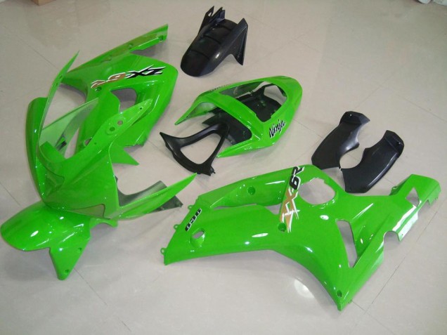 Buy 2003-2004 Green Kawasaki ZX6R Bike Fairing Canada Buy 2003-2004 Green Kawasaki ZX6R Bike Fairing Canada