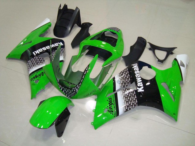 Buy 2003-2004 Green Nakano Kawasaki ZX6R Replacement Motorcycle Fairings Canada