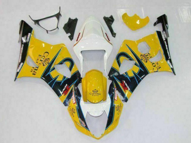 Buy 2003-2004 Yellow Suzuki GSXR 1000 Moto Fairings Canada