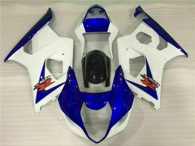 Buy 2003-2004 White Blue Suzuki GSXR 1000 Bike Fairings Canada