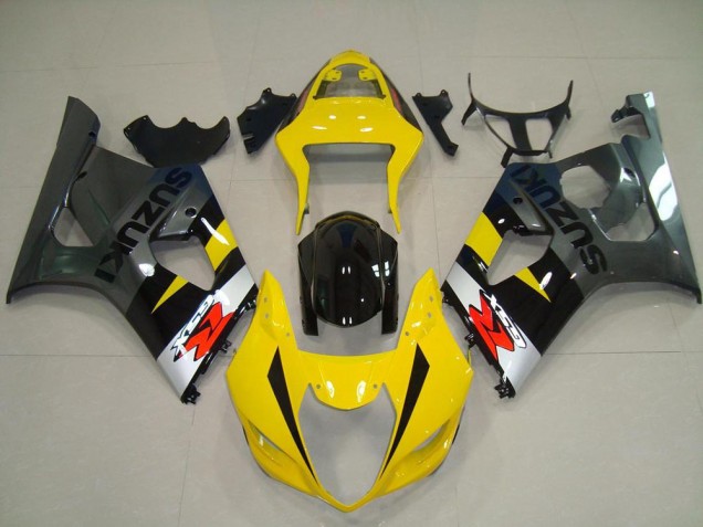 Buy 2003-2004 Yellow Grey Suzuki GSXR 1000 Motorcycle Fairing Kits Canada Buy 2003-2004 Yellow Grey Suzuki GSXR 1000 Motorcycle Fairing Kits Canada