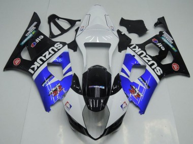 Buy 2003-2004 Blue White and Black Suzuki GSXR 1000 Bike Fairings Canada