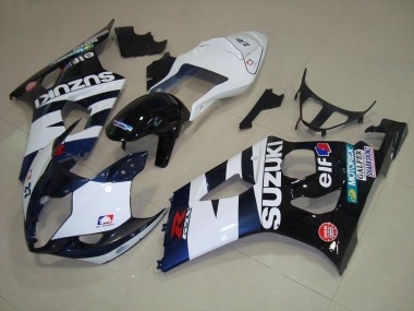 Buy 2003-2004 White Black Elf Suzuki GSXR 1000 Motorcycle Fairing Kit Canada