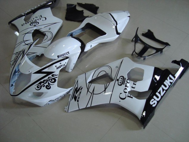 Buy 2003-2004 White Corona Suzuki GSXR 1000 Bike Fairings Canada Buy 2003-2004 White Corona Suzuki GSXR 1000 Bike Fairings Canada