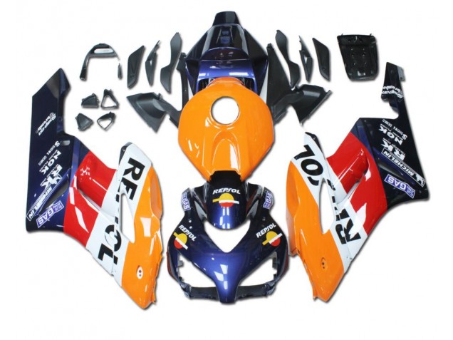 Buy 2004-2005 Orange Red Blue Repsol Honda CBR1000RR Bike Fairing Canada