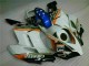 Buy 2004-2005 White Blue Honda CBR1000RR Replacement Fairings Canada Buy 2004-2005 White Blue Honda CBR1000RR Replacement Fairings Canada