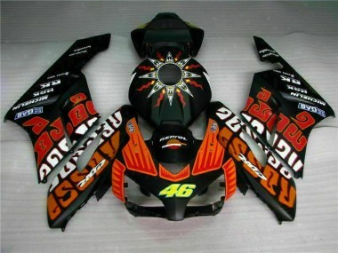 Buy 2004-2005 Black Orange Honda CBR1000RR Motorcycle Fairing Kits Canada